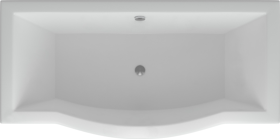 Ванна акриловая Акватек Гелиос с каркасом и экраном 180x90 см GEL180-0000067