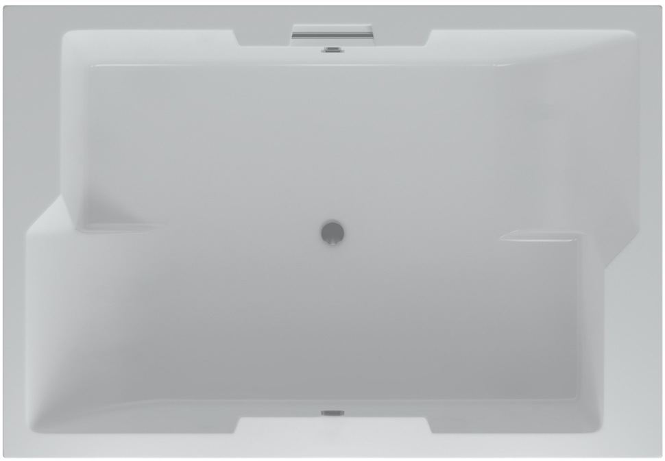 Ванна акриловая Акватек Дорадо с вклееным каркасом и экраном 190x130 см DOR190-0000002